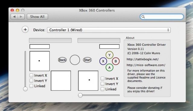 xbox controlled for mac